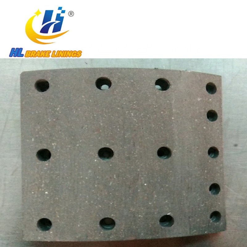 Non-asbestos Axle Brake Lining WVA 19933 SV41 19932 SV40 19931 BC36 BC37 19032 19034 Il66 67 4515 4551 Truck Brake Lining Pads