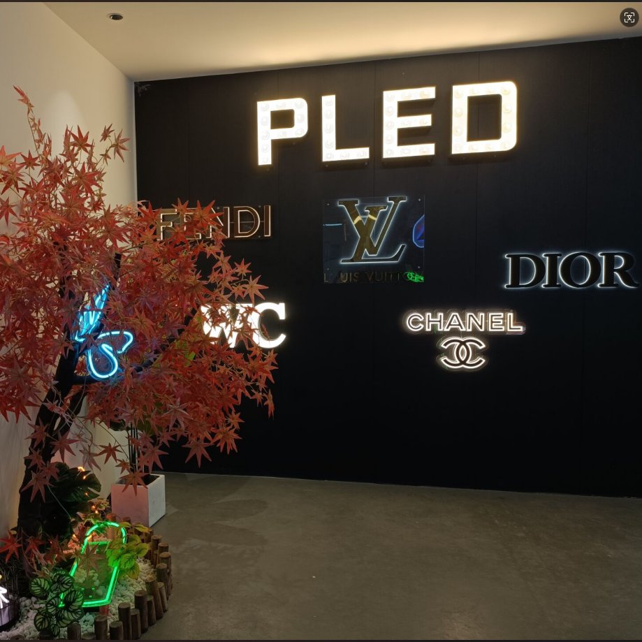 Luxury 3D Logo Outdoor Led Letter Sign Led Backlit Brand Signage Custom Metal Channel Letter for Company Store Decor
