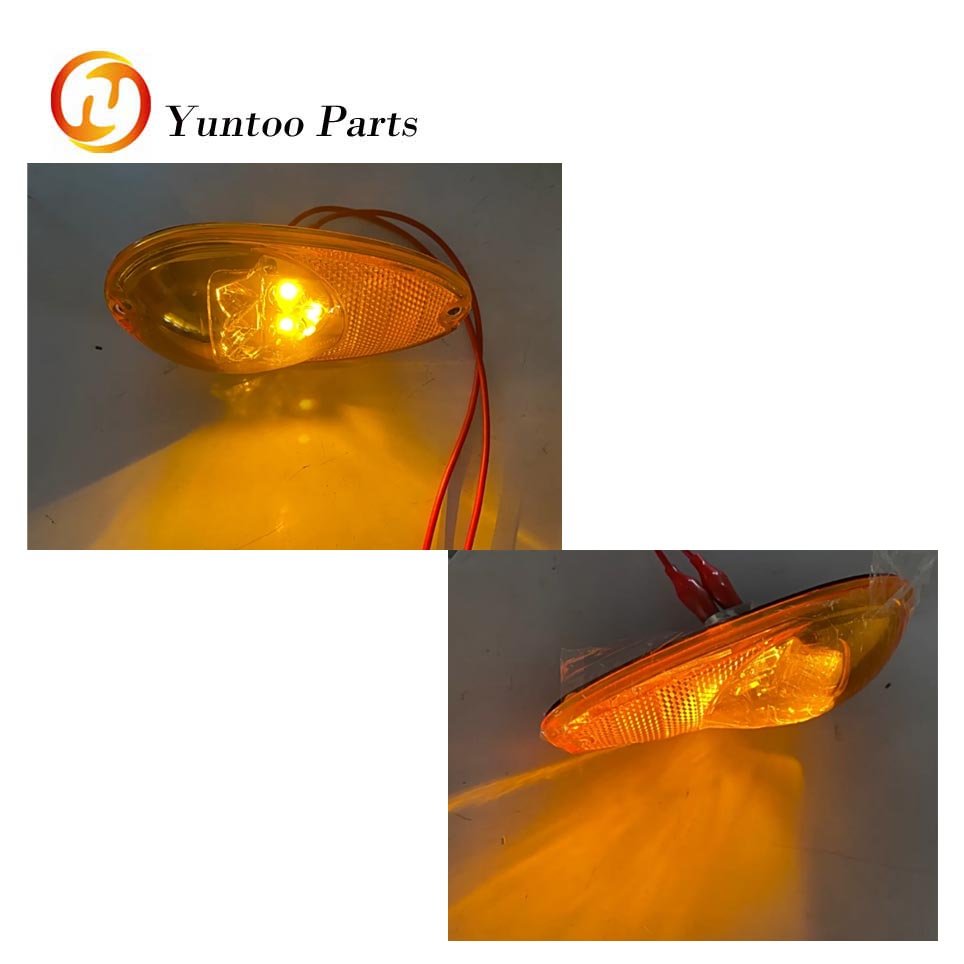 Bus and coach Universal LED Turn signal Light 24V signal Light Modified Car Suitable Edge Lights
