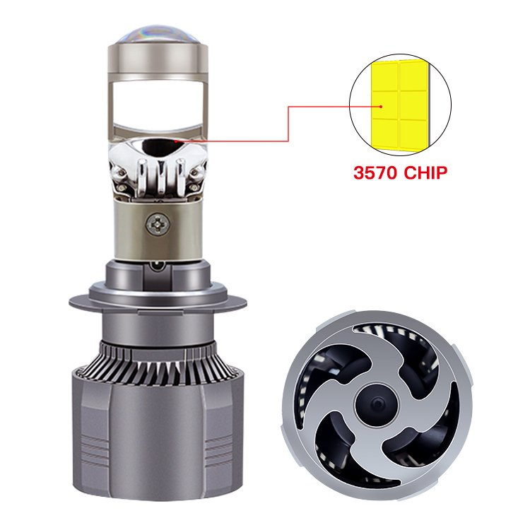 Y6 Y6D Y8 Y9 A80 Led Projector Light for Car Focos Faros 9005 9006 H7 H11 H4 Car Led Projector Lens Hon-da civic Led Headlights