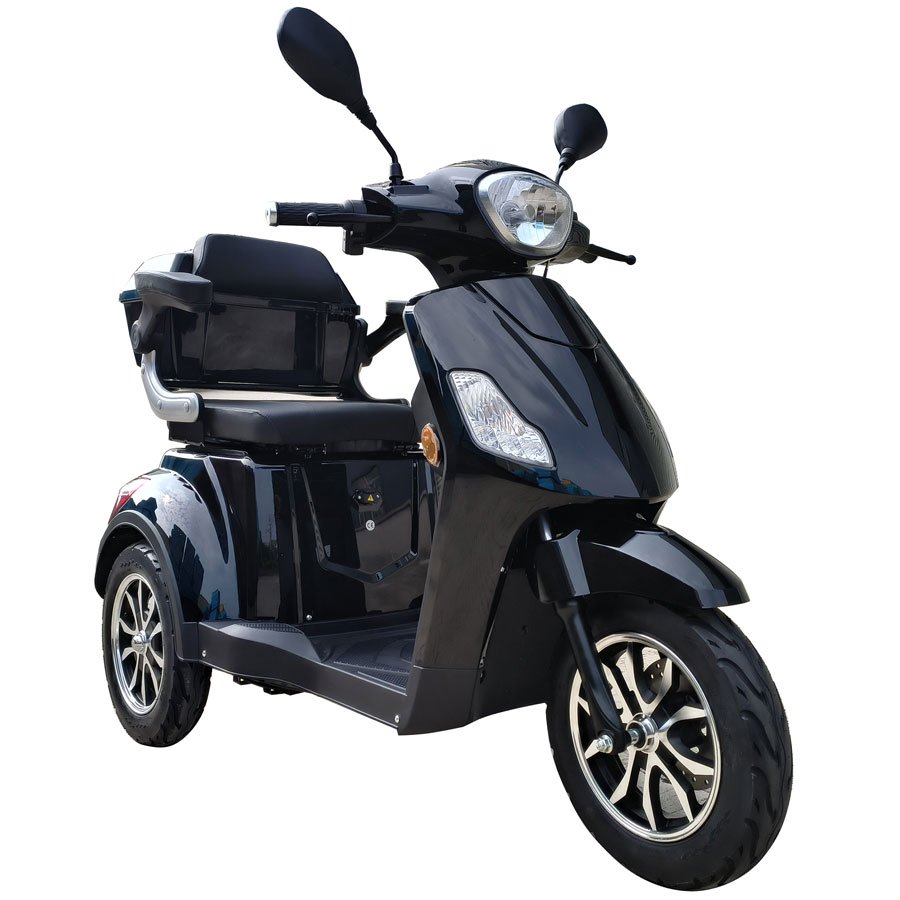 20KM/H 25KM/H Options CE ROHS Green Power Grandma Grandpa Electric Tricycle Scooter