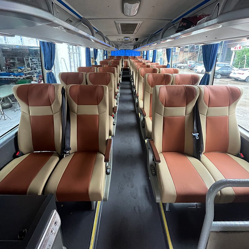 Support Sample and Image Customization for Buses Coaches and School Buses Leather Seat Covers Can Be Embroidered with Logos
