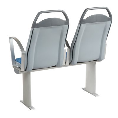 Excellent Quality Great Class Economy Bus Passenger Aluminum Side Middle Armrest Marine Ship Plastic Seat