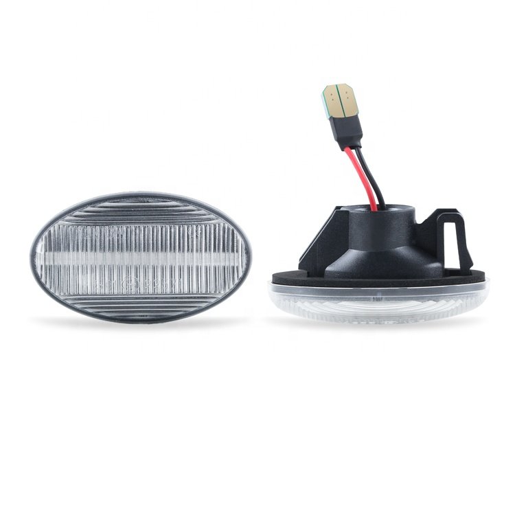 Clear/Smoking Lens Dynamic LED Side Marker Light for Mercedes-Benz Smart W450 A-Class W168 Citan W415 Vito W639 Vito W447