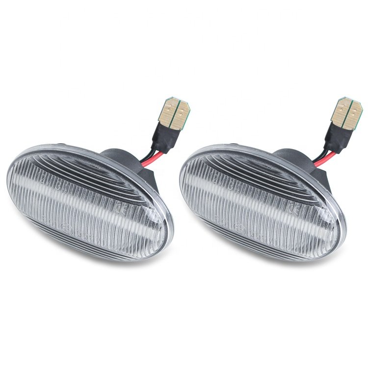 Clear/Smoking Lens Dynamic LED Side Marker Light for Mercedes-Benz Smart W450 A-Class W168 Citan W415 Vito W639 Vito W447