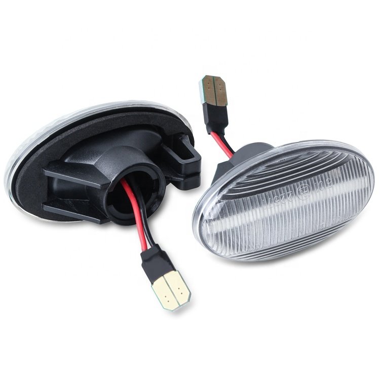 Clear/Smoking Lens Dynamic LED Side Marker Light for Mercedes-Benz Smart W450 A-Class W168 Citan W415 Vito W639 Vito W447
