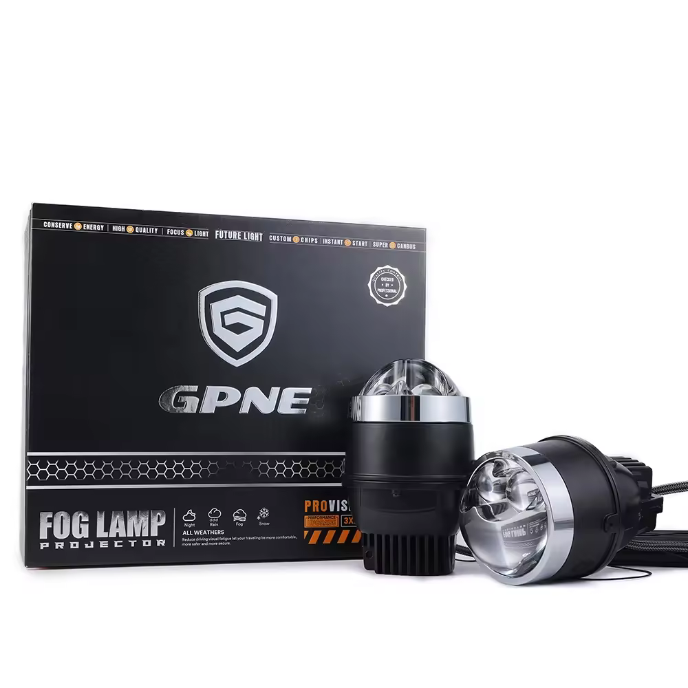 Factory F9+2 BI LED Car LED Fog Lamp Laser Lens Led Headlight 65W 6500lm Projector Lens 12V Suitable for Universal Cars