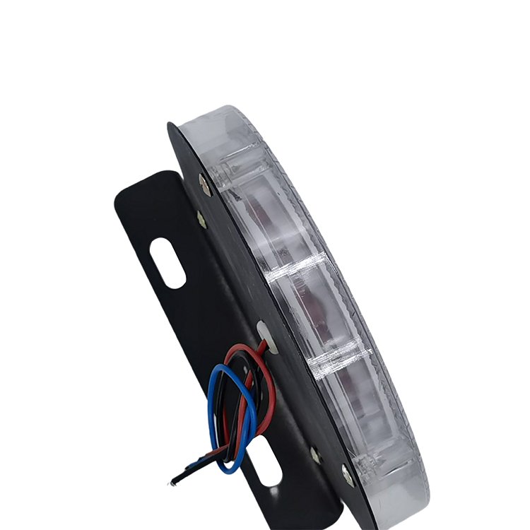 High Quality 2pcs/Set Round LED Tail Lights for Howo Truck Bus Colorful and Eye-catching