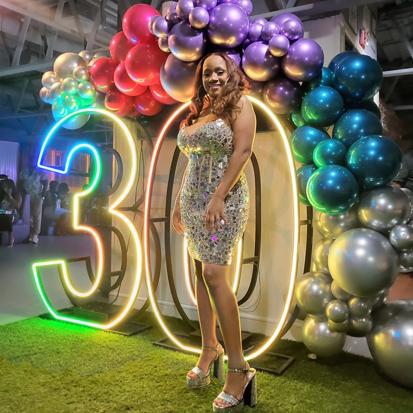 3ft 4ft Led Neon Light Letters Stand Giant Large Big Marquee Letters for Birthday Wedding Event Decoration
