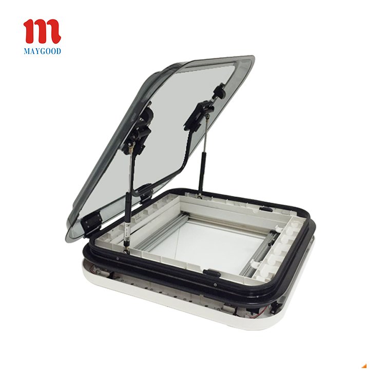 MG16SL500*500mm RV Campervan Aluminum Skylight & Roof Window