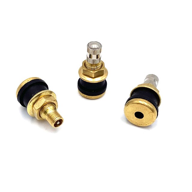 Sunsoul High Quality Straight Brass for Truck Tires Colored Bus Tyre Inflation Automotive Tire Valves Tr573 Trucks Stem