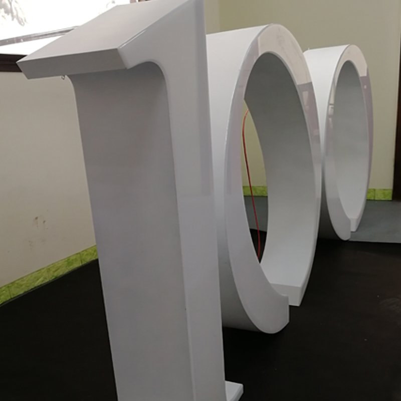 Acrylic Outdoor LED Lighting Alphabet Light up Letters Business Sign Frontlit Sign Channel Letter LED Sign Board