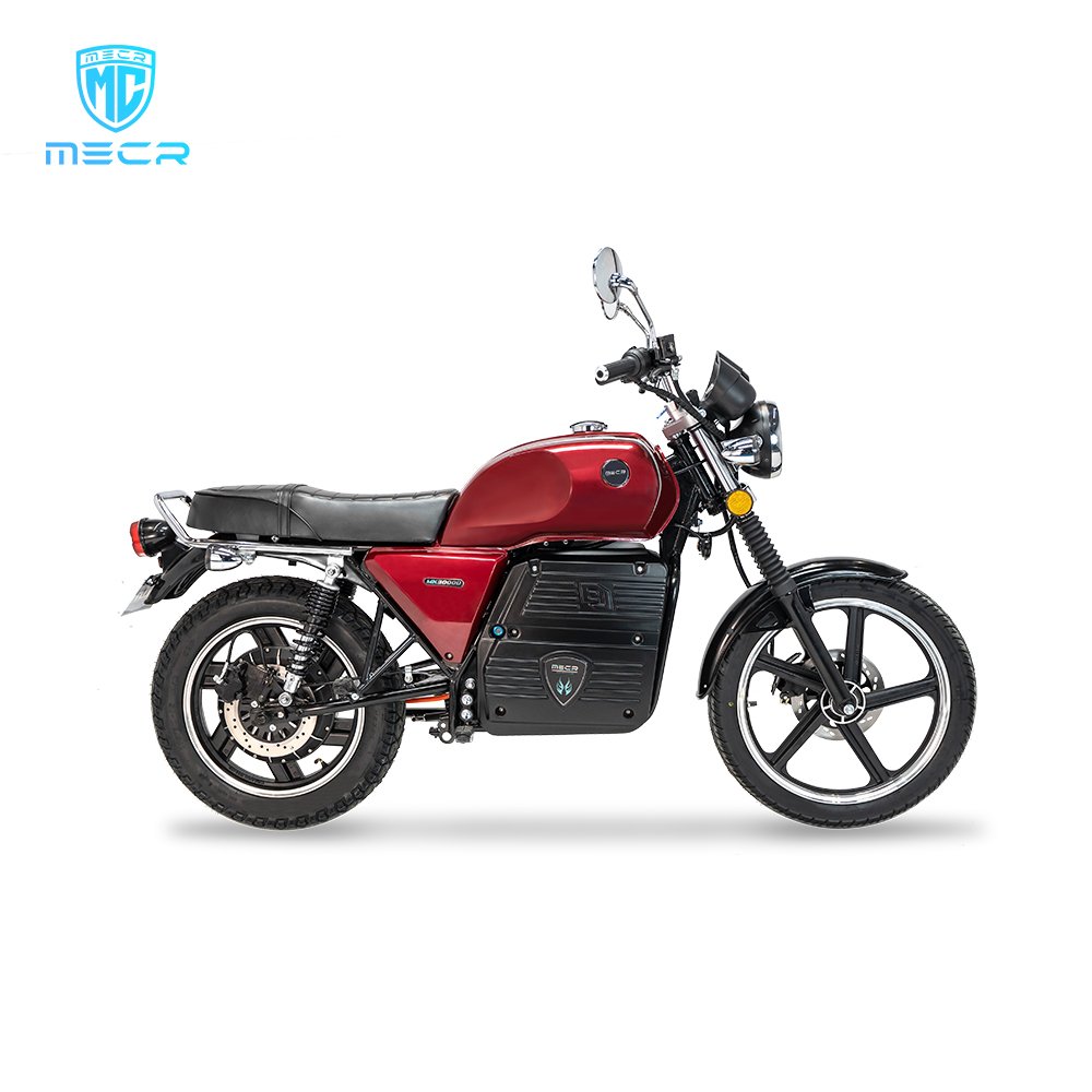 MECR Motos High Performance New 3000W Fast Electric Motorbike Custom Lithium Battery Adult Electric Motorcycle