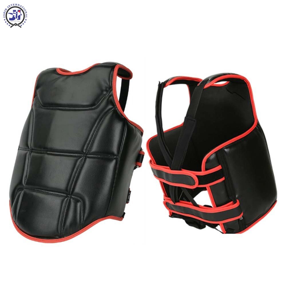 Professional Boxing Body Protector Chest Guard for MMA Karate Taekwondo Gear Customize Logo