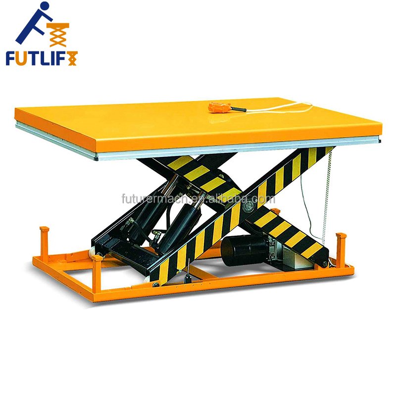 Scissor Type Lifter Mobile Aerial Working Platform Electric Scissor Lift Platform Mini Scissor Lift
