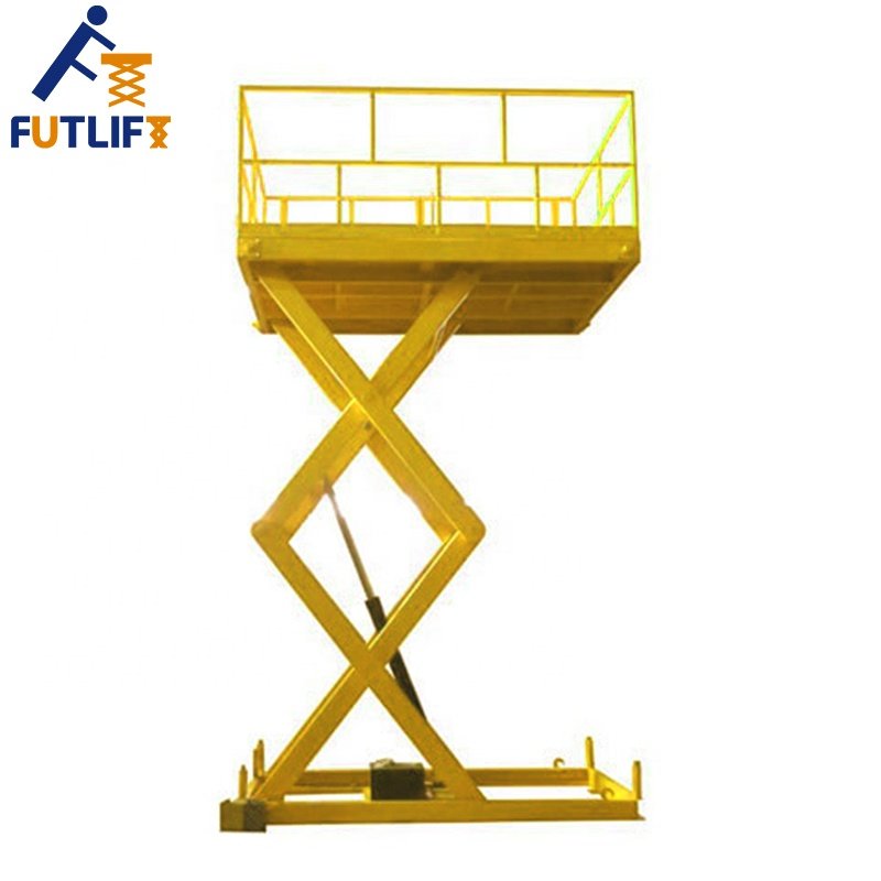 Scissor Type Lifter Mobile Aerial Working Platform Electric Scissor Lift Platform Mini Scissor Lift