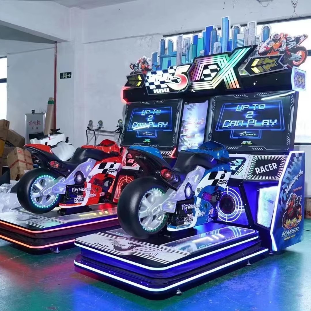 Wholesale All New 5DX Motorcycle Game Machine Popular Coin Operated Arcade Game Racing Moto For Adults
