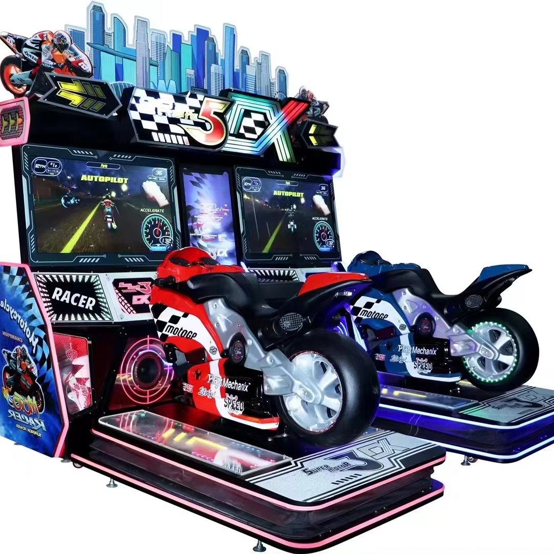 Wholesale All New 5DX Motorcycle Game Machine Popular Coin Operated Arcade Game Racing Moto For Adults