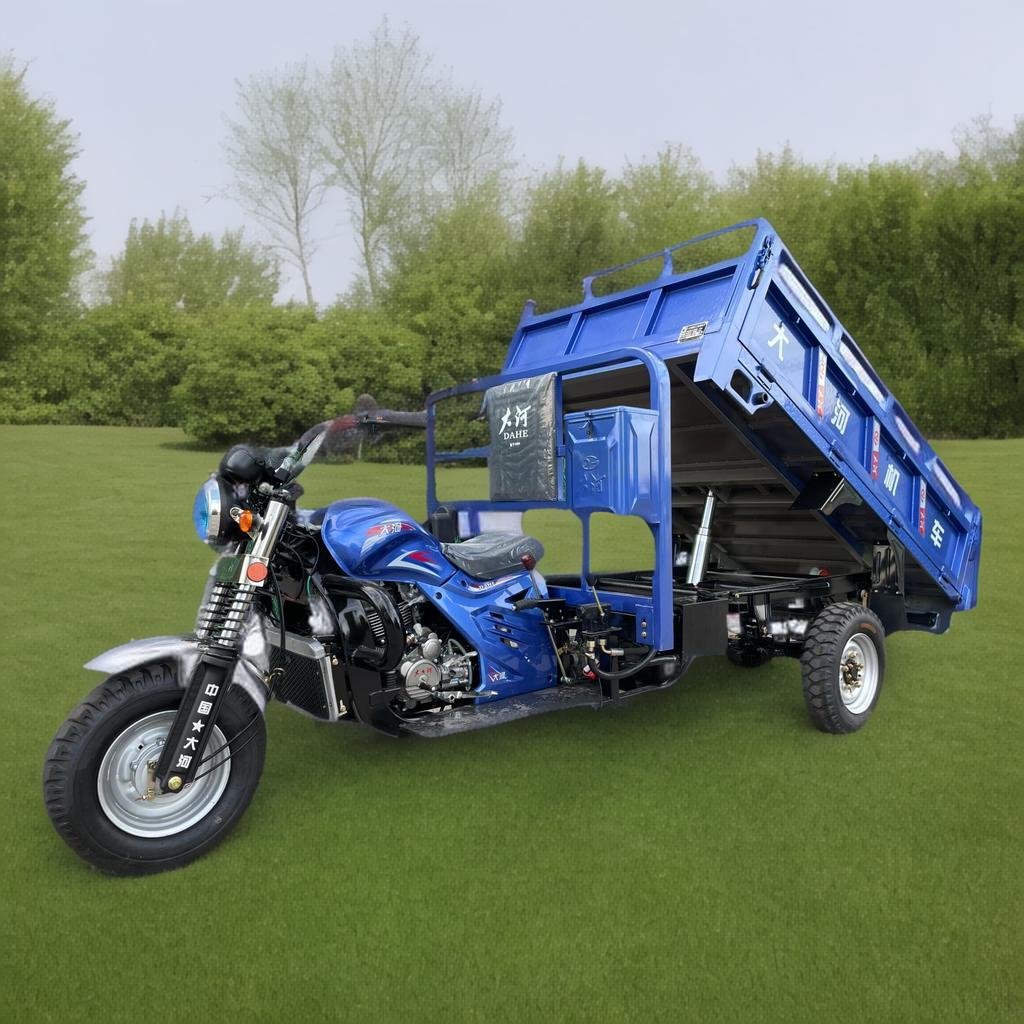 200cc Three Wheel Petrol Cargo Tricycle Motorcycle /fuel Oil Tricycle/fuel - Powered Tricycles Used For Material Transportation