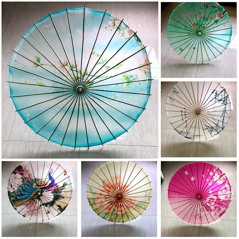 PoeticExist Chinese Oiled Paper Parasol Automatic Transparent Golf Automatic Garden Bottle Umbrellas For The Rain Beach Umbrella