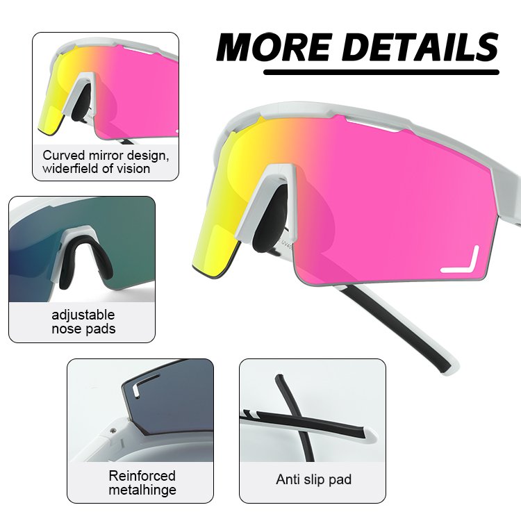 Custom logo eyewear women men uv400 motorcycle bike bicycle sun glasses cycle polarized cycling sports sunglasses for outdoor