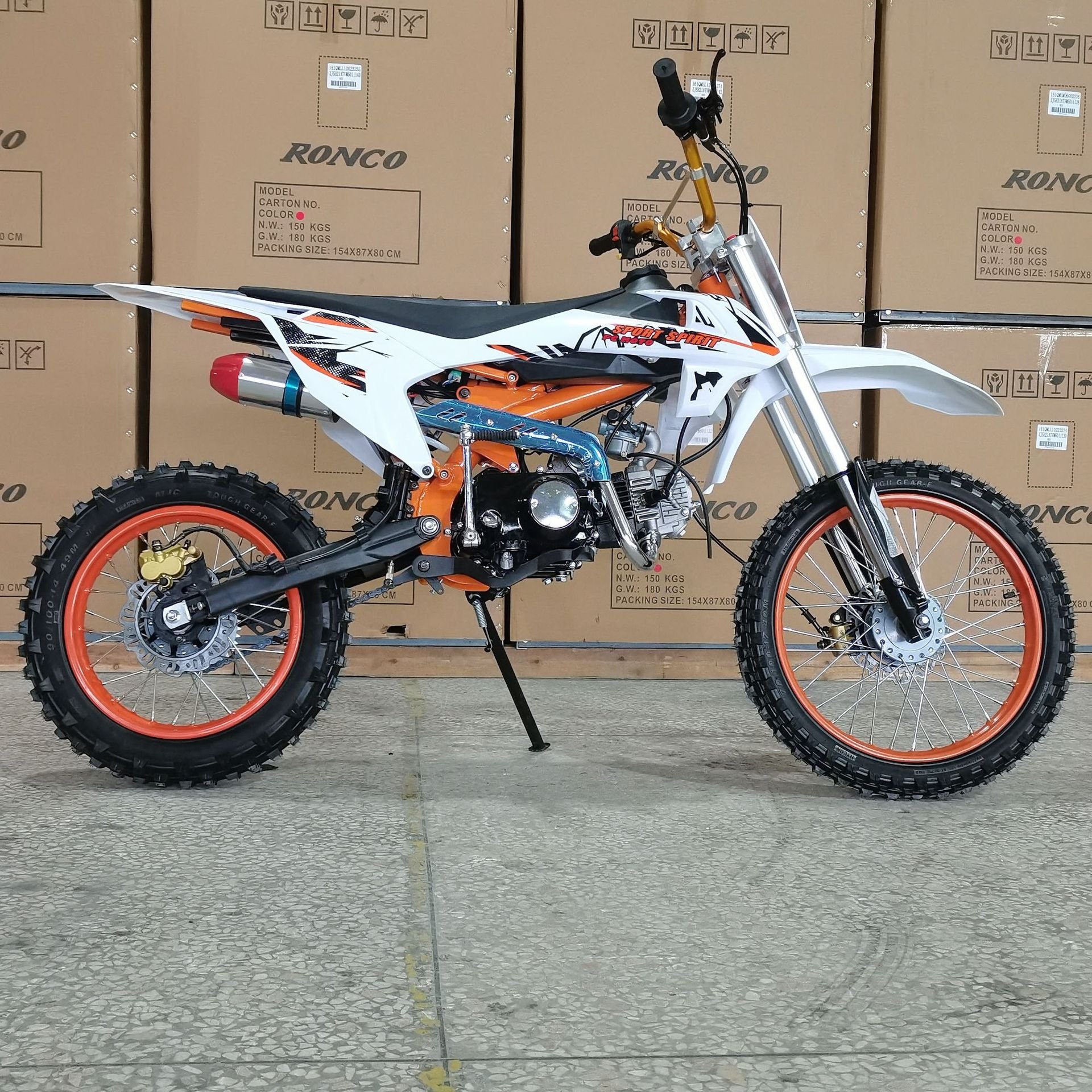 New High quality 125cc dirt bike 4 stroke cross pit bike air cooled Used Mini Motocross Gas Dirt Bikes