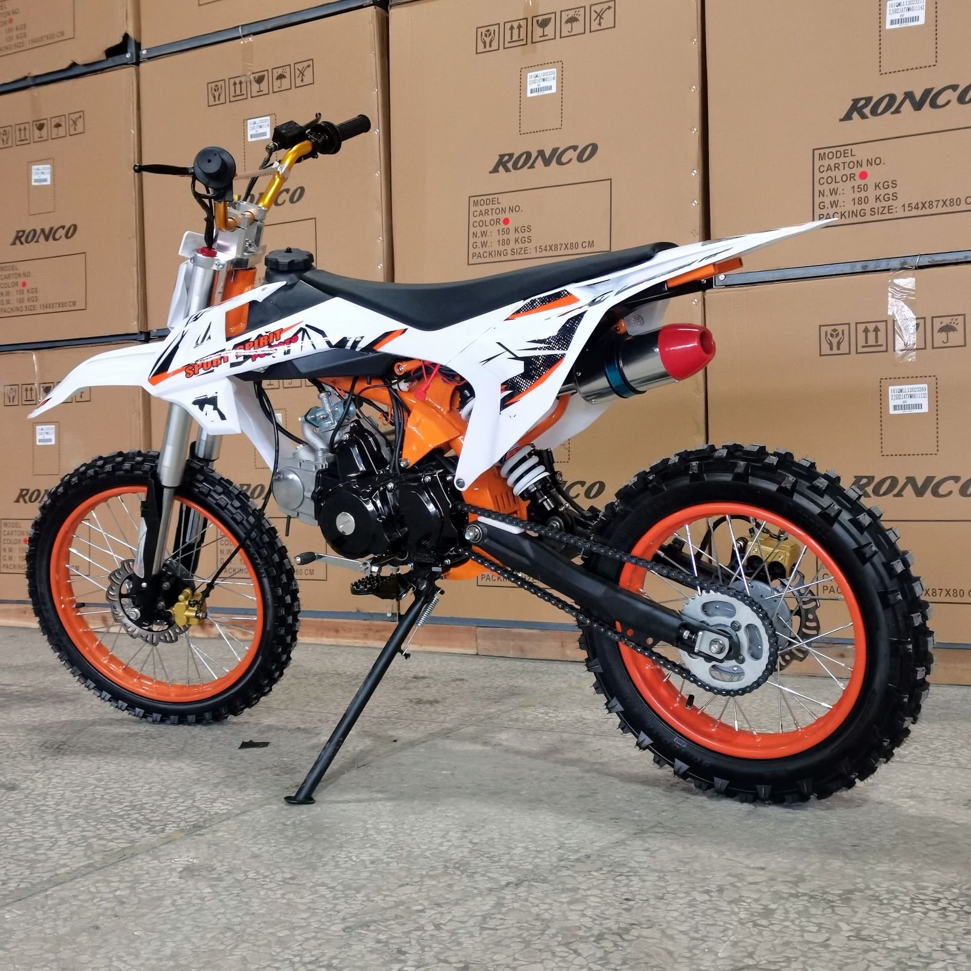 New High quality 125cc dirt bike 4 stroke cross pit bike air cooled Used Mini Motocross Gas Dirt Bikes