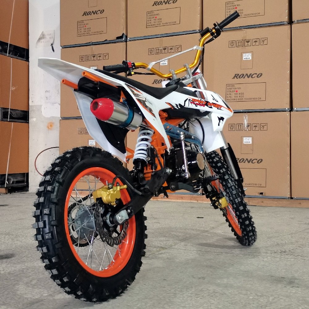 New High quality 125cc dirt bike 4 stroke cross pit bike air cooled Used Mini Motocross Gas Dirt Bikes