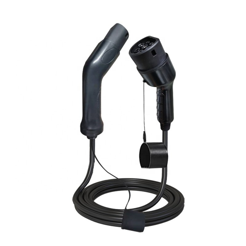 Type 2 AC double-headed gun series ZR-EUO11 portable AC car charger customized type European standard charging piles