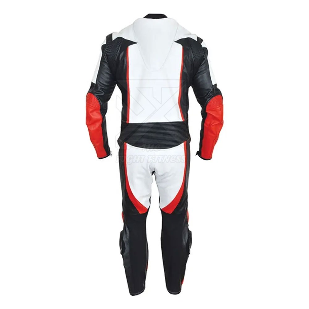 Quick Dry Men Motor Leather Biker Suit Hot Sale On Motor Leather Biker Suit Comfortable 2024