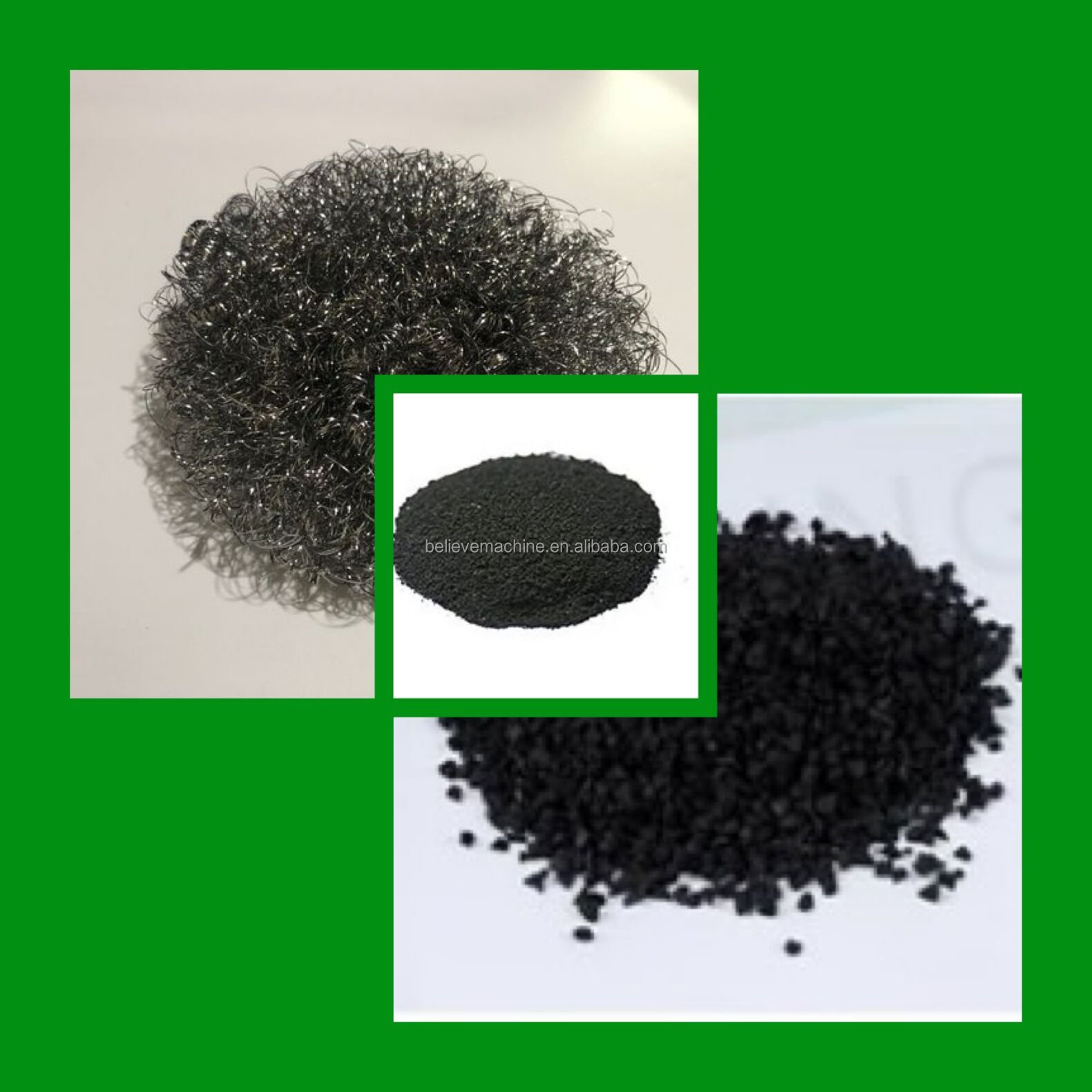 Full automatic complete used rubber tire recycling machines for motorcycle production line