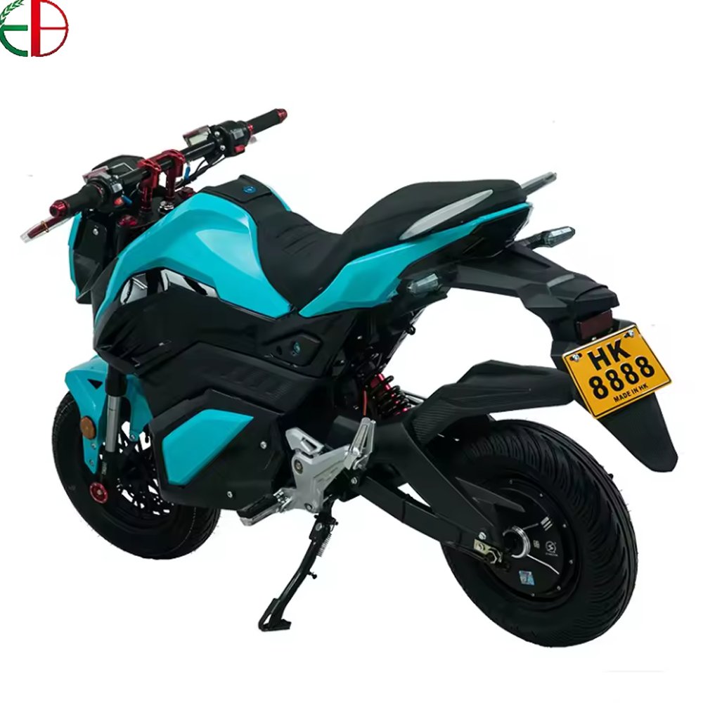 EEC High Safety Factor 2000w 60V Energy Efficient Fast Electric Motorcycle For Widely Used