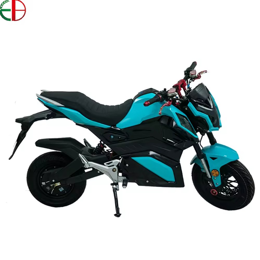 EEC High Safety Factor 2000w 60V Energy Efficient Fast Electric Motorcycle For Widely Used