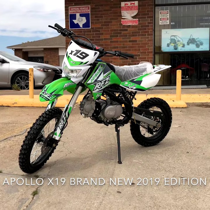 Best Sales Offer for New H H H 125cc Apollos X19 RFZ Adult Gas Dirts Pit Bike 4 Speed Manual Clutch 125cc Dirtbike with