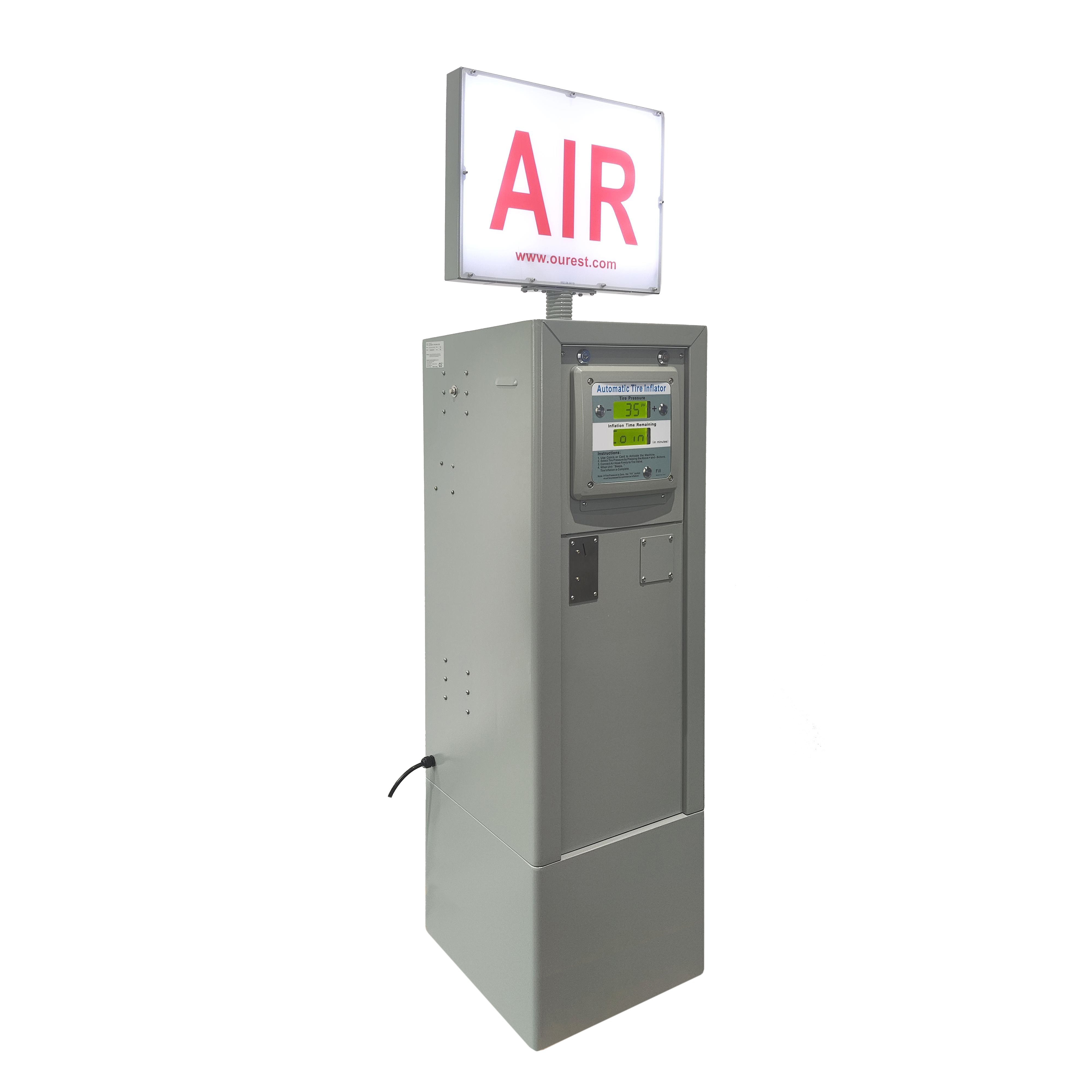 G5 Gas Station Air Compressors pumps tire Inflator Coin Operated Air Vending Machine Car Tyre Inflators