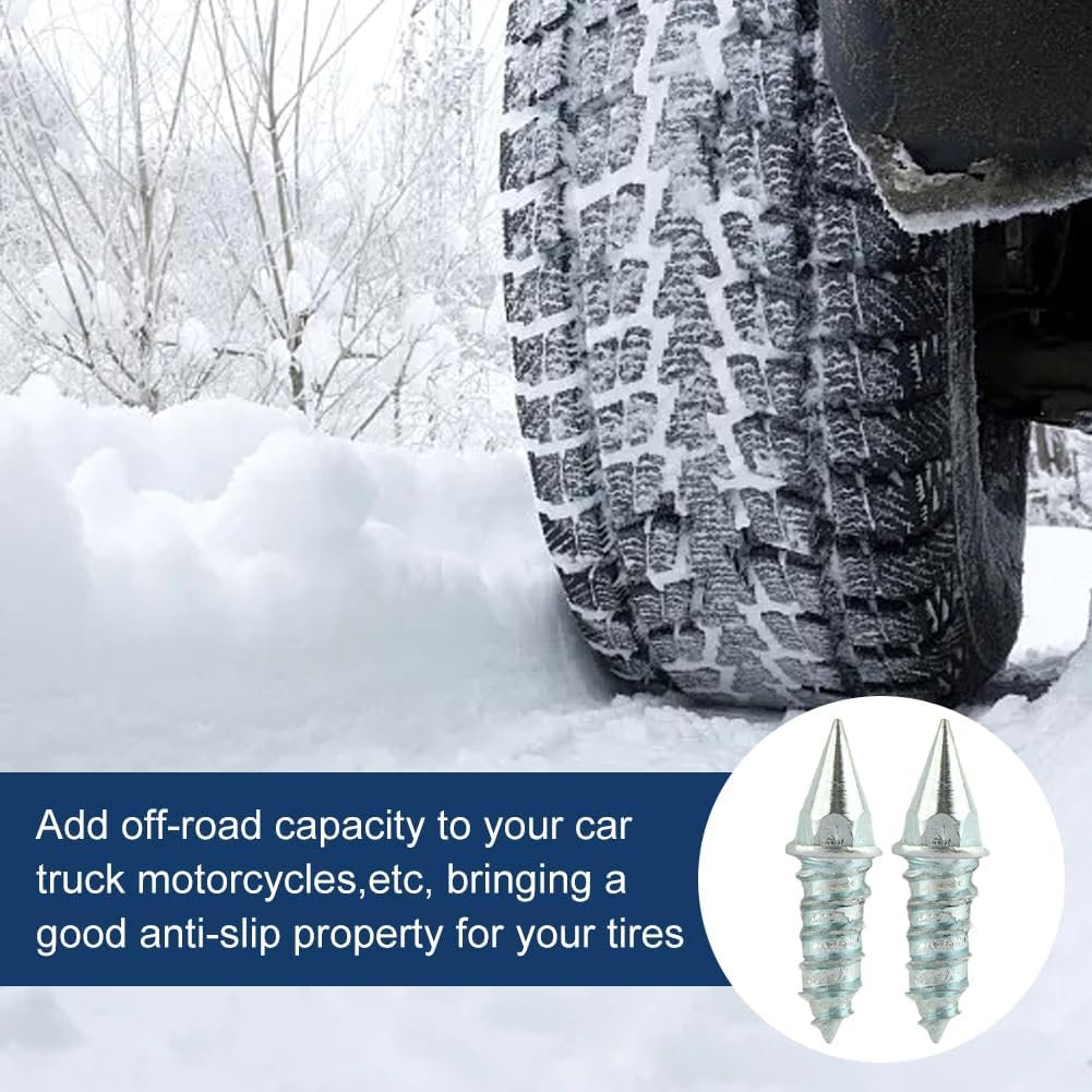 Tire Studs ATV SUV Motorcycle Loaders Tractors Spikes Carbide Racing Tire Studs