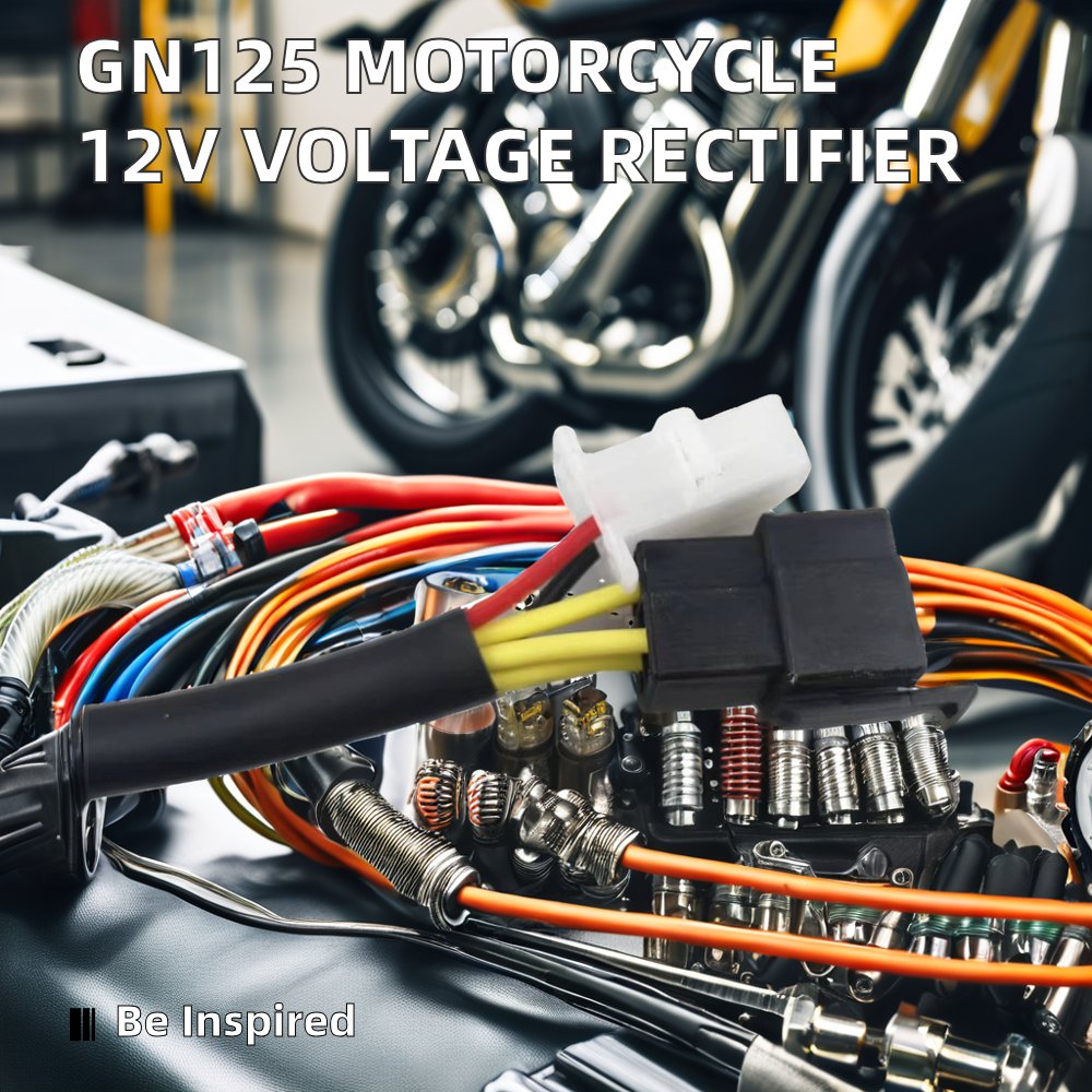JINNAI Used GN125 Motorcycle Electrical System 12V Stabilized Voltage Rectifier