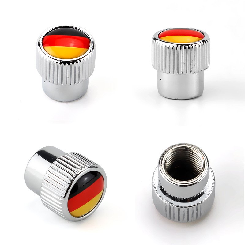 Customized Logo Tire Cap Valve Cover Aluminum Valve Cap Motorcycle Car Wheels Tire Valve Stem Caps Cover