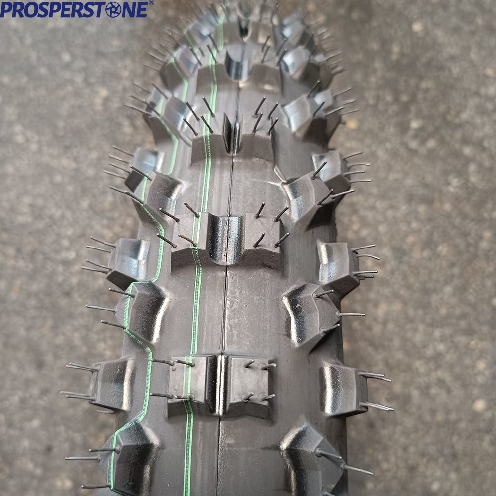 80/100-21 Cross-Country Motorcycle Tires High Stability Comfortable Drive Strong Wear Resistance New Used Tube Casing Available