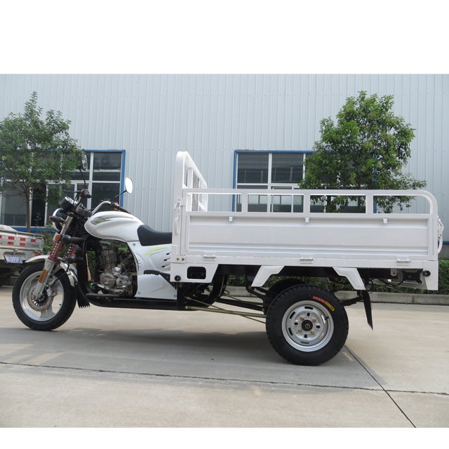 Luoyang wholesale petrol motorized 3 wheel motorcycle cargo tricycle used passenger tuk tuk