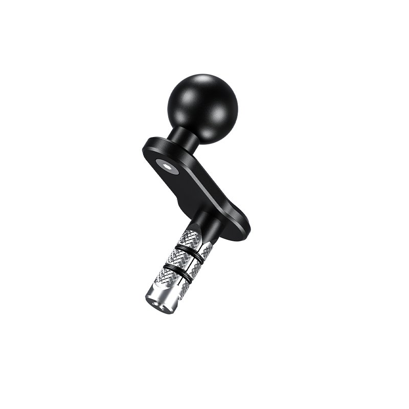 Wholesale Price Motorcycle Parts Motorcycle Special Fork Stem Metal Mounting Base With 25mm TPU Ball Head