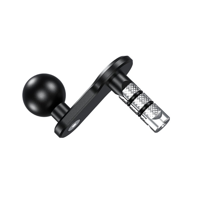 Wholesale Price Motorcycle Parts Motorcycle Special Fork Stem Metal Mounting Base With 25mm TPU Ball Head