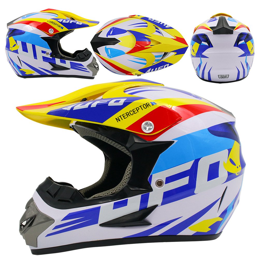 High Quality and Stylish Full Face Motorcycle Helmet ABS Material Motocross helmet For riding