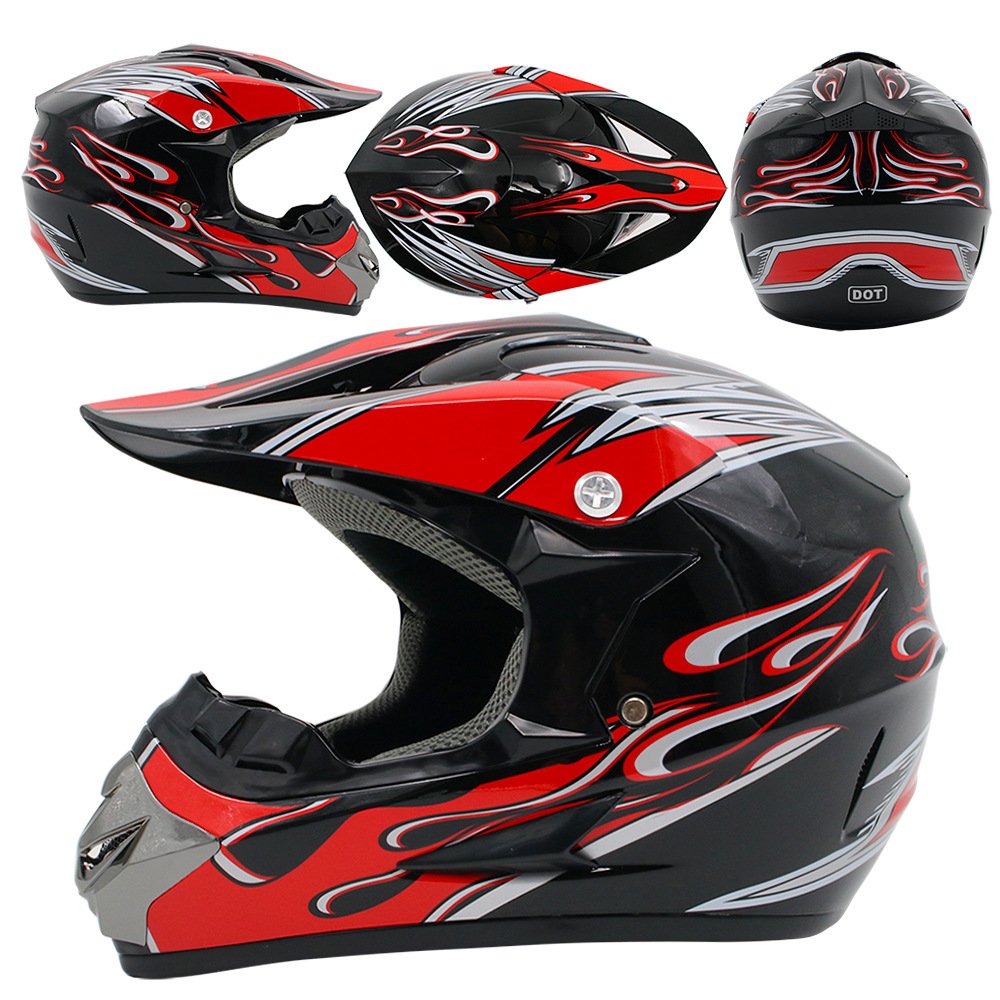 High Quality and Stylish Full Face Motorcycle Helmet ABS Material Motocross helmet For riding