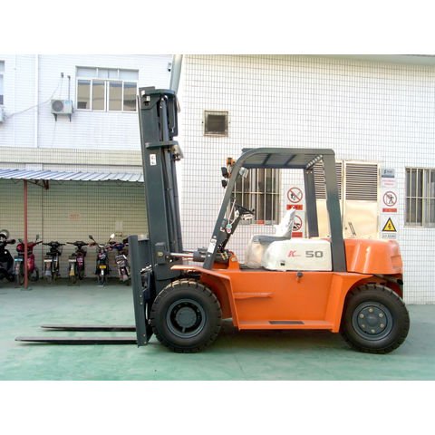 Top sales 5 ton forklift max lift height FD50 5k 5000 kg forklift forklift with side shift..