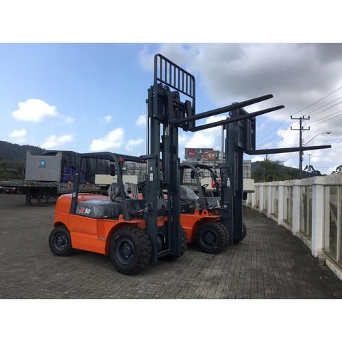 Top sales 5 ton forklift max lift height FD50 5k 5000 kg forklift forklift with side shift..