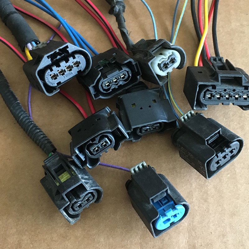 connector 1 2 3 4 5 6 8 10 12 14 pin Car fog lamp automotive electric auto connector automobile wiring harness