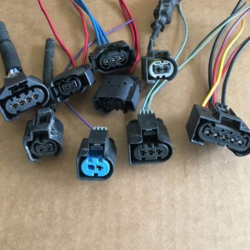 connector 1 2 3 4 5 6 8 10 12 14 pin Car fog lamp automotive electric auto connector automobile wiring harness