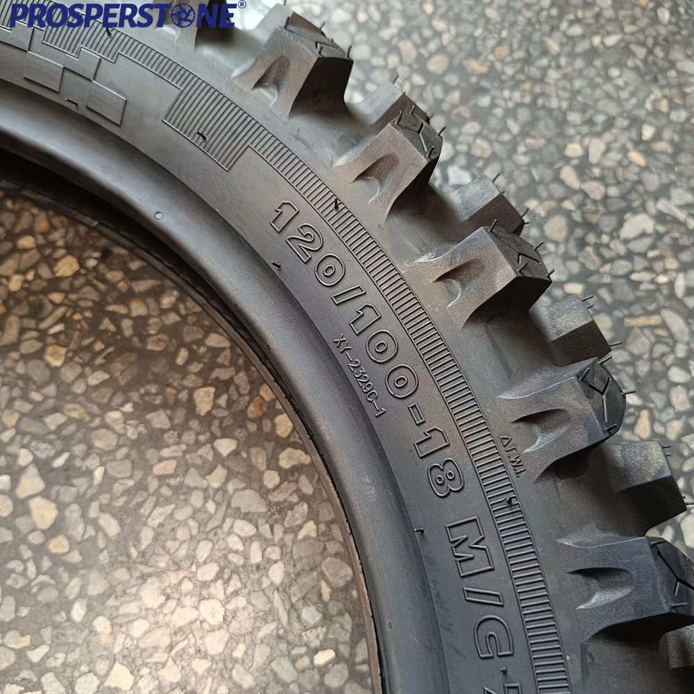 120/100-18 Cross-Country Motorcycle Tires High Stability Comfortable Drive Strong Wear Resistance New Used Tube Casing Available