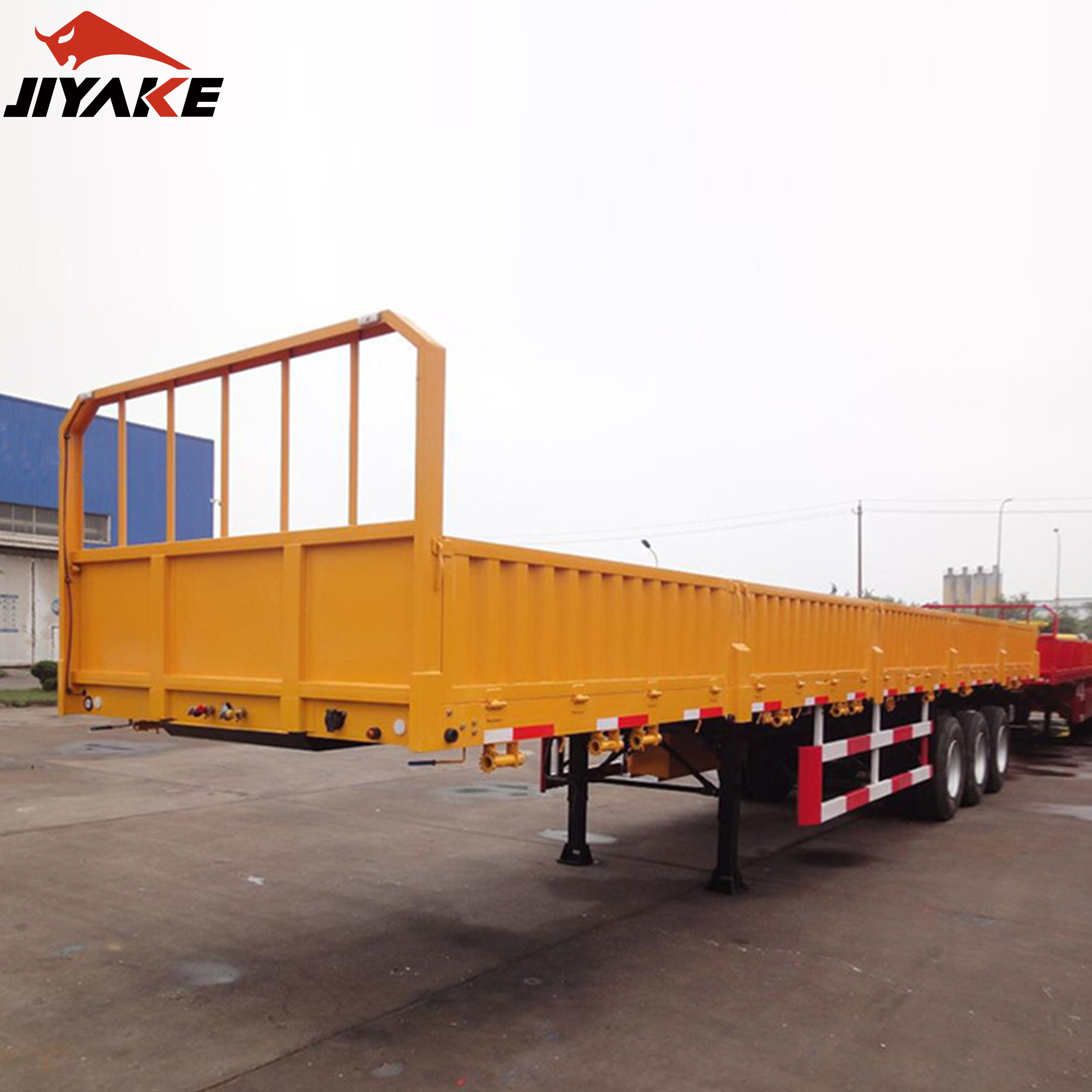 Bike New And Used Heavy Duty Flatbed Skeleton Container Transport Cargo Trailer